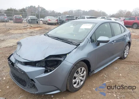 2022 Toyota Corolla Le from USA, damaged, VIN JTDEPMAE4NJ221377